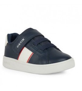 Geox Παιδικά Sneakers Για Αγόρια B Eclyper Boy B455LA 000BC C0735 Μπλε/Κόκκινο Νεες παραλαβες